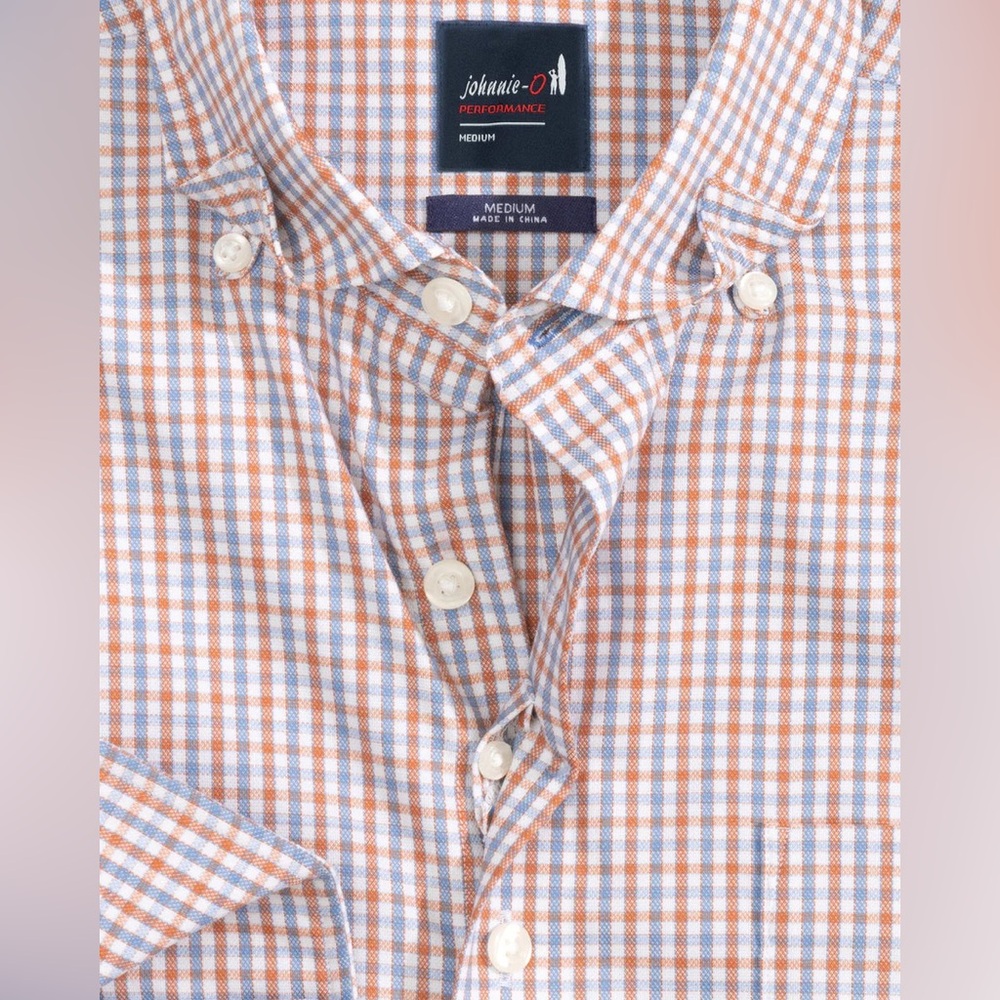 Johnnie-O Acadia Performance Button Up Shirt Mens… - image 1
